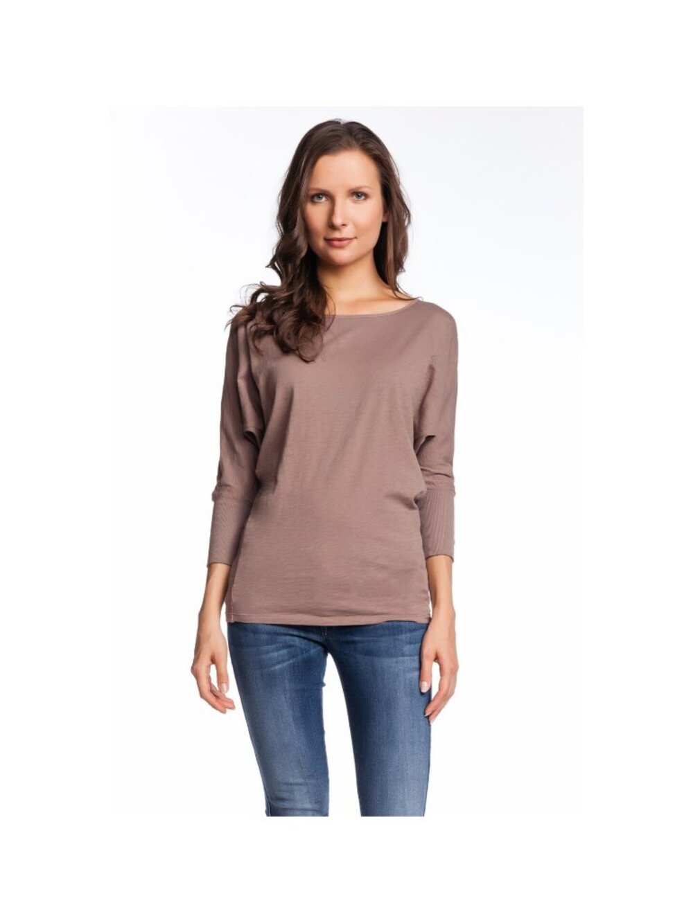 Velvet Elke Dolman Top Hot Chocolate Brown 3/4 Long Sleeves NWT XXS